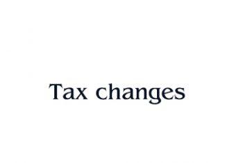 Tax changes from a farming perspective