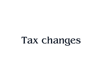 Tax changes from a farming perspective
