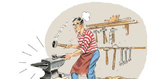 So skaars soos hoendertande