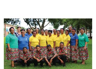 Funksiespan slaggereed vir die jaar se funksies op NAMPO Park