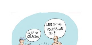 Afskeid van ’n papierkoerant