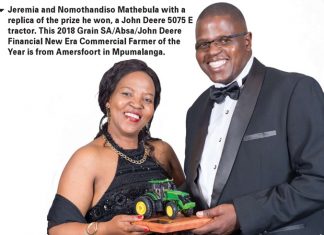 New Era Commercial Farmer of the Year category (250+ tons) Teamwork makes dreams possible