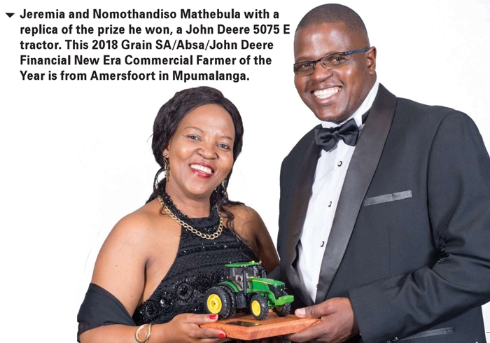 New Era Commercial Farmer of the Year category (250+ tons) Teamwork makes dreams possible