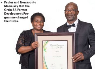 Potential Commercial Farmer of the Year (100 ha, but producing less than 250 tons) Two heads are better than one