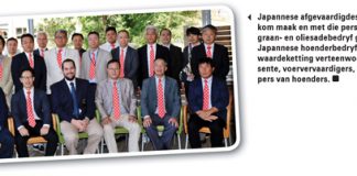 Japannese kom steek kers op