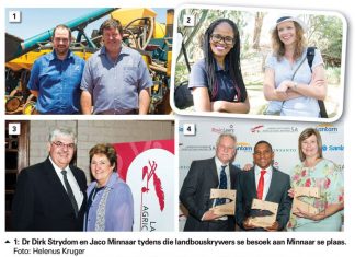 Landbouskrywers besoek Graan SA voorsitter