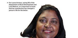 Land reform: ’Government can’t do it alone‘ – Leona Archary, acting DG of the DRDLR