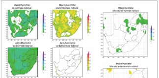 Seisoenale voorspelling vir die herfs en winter in Suid-Afrika