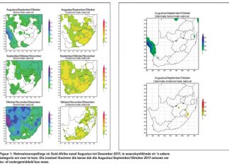 Vooruitsigte vir die somerreënvalgebiede