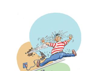 Om raak te skiet en mis te boor