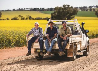 Wanneer familie saam boer