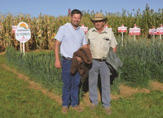 Saadplotproewe van volledige produkreeks lok vele besoekers