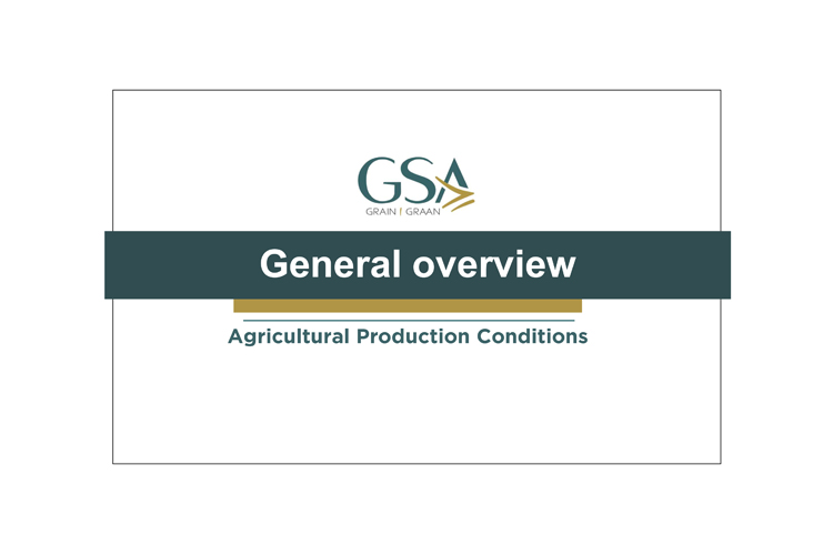 Agricultural production conditions
