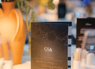 CELEBRATING AWARD WINNERS in the grain farming family