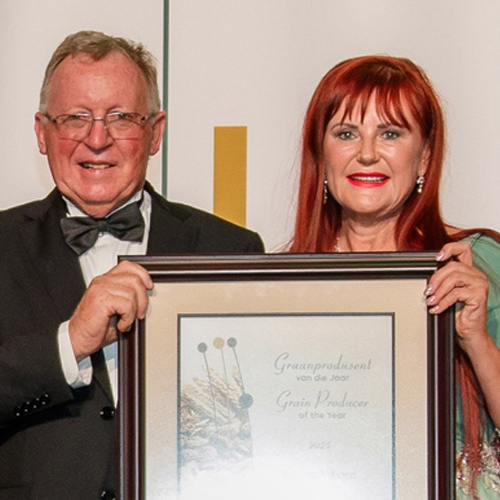 GRAANPRODUSENT VAN DIE JAAR:  hard op die saak, sag op die mens